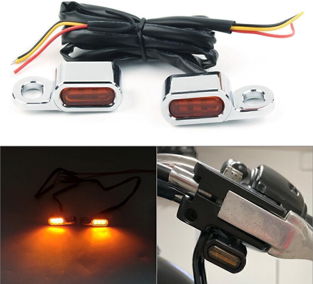 ya 11 9.14 zhengce For Harley Touring Street Glide 2014-20 15 12V LED Turn Signals Indicators