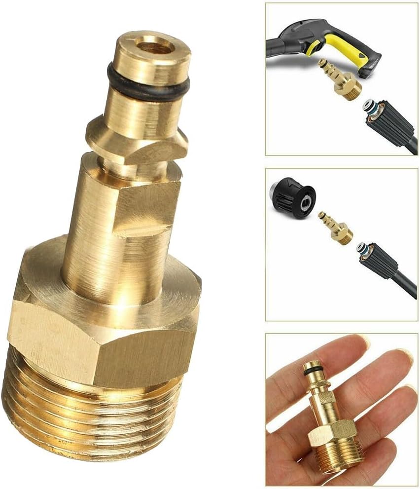 ya 26 10.21 baidi M22 Adapter High Pressure Washer Hose Pipe Quick Connector Convert-Tool
