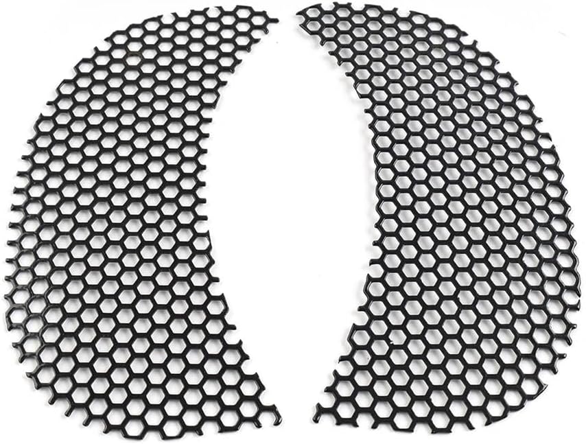 ya 23 10.7 baidi Fairing Mesh Grill Side Vent Screen for Harley Road Glide FLTR 2015-2023 Black