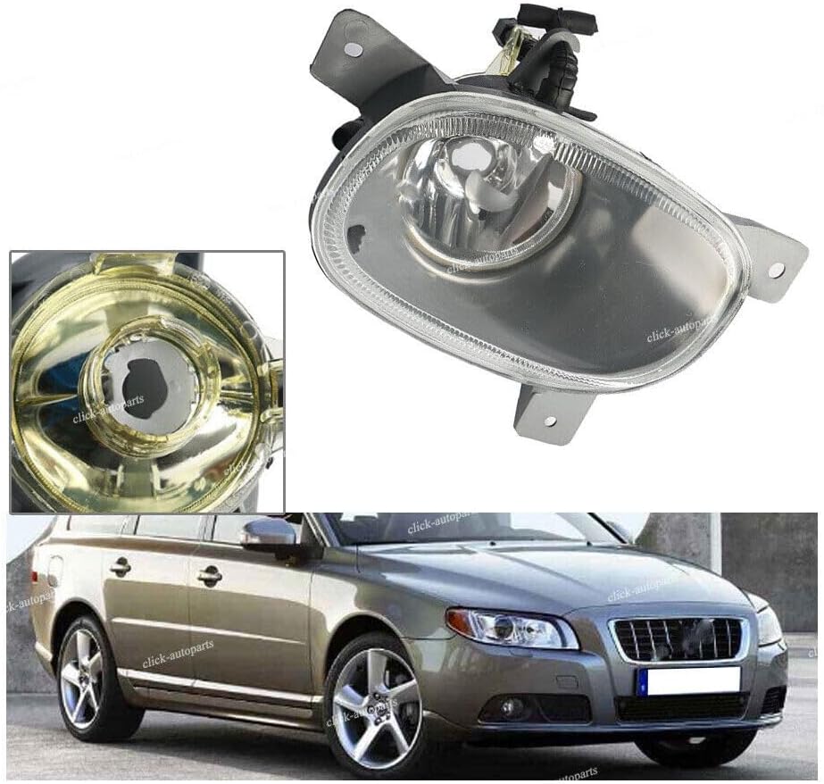 ya 9 10.24 Front Left Side Fog Light Without Bulb #8620224 for Volvo S80 1999-2006