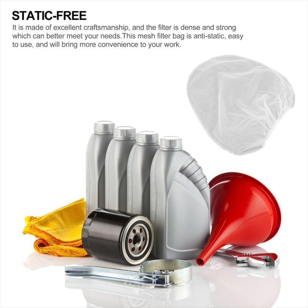 ya 14 9.20 baidi 10 Pcs Paint Coating Filter Bag Mesh Strainer Bags Nylon Painting-1