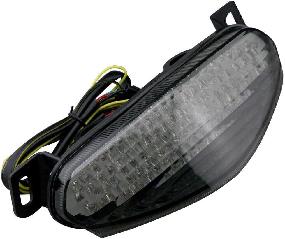 ya 11 9.14 zhengce 1x Smoke Tail Light Brake Turn Signals for Kawasaki 650R ER-6 09 2010