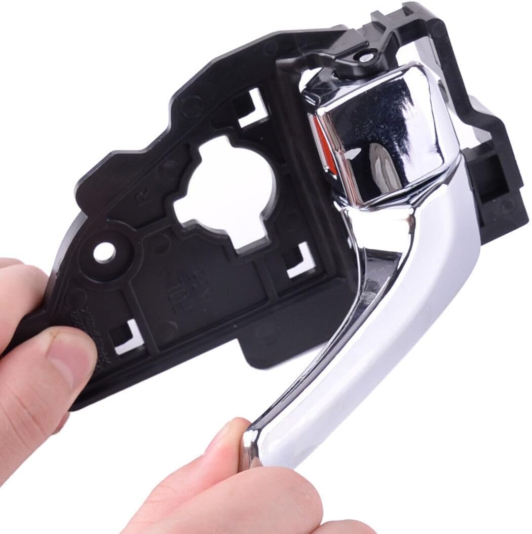 ya 4 8.14 Car Chrome Right Side Inner Door Handle Fits for Hyundai for Tucson ix35 2010-2014 @