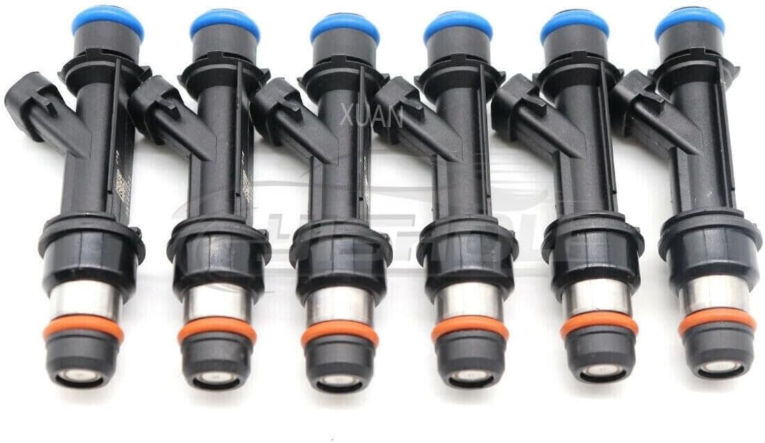 ya 10 9.16 baidi 25166922 for Isuzu Rodeo Trooper for Honda for Acura 3.2 3.5 V6 6pcs Fuel Injectors