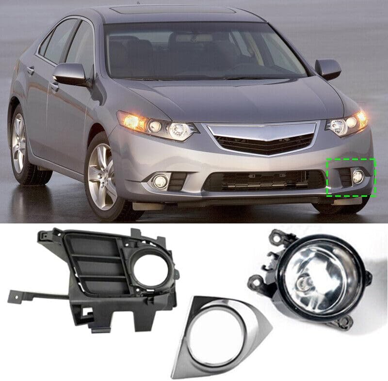 ya 2 8.15 Suitable for Acura TSX 2011-2014 left front bumper fog light DRL assembly driving light
