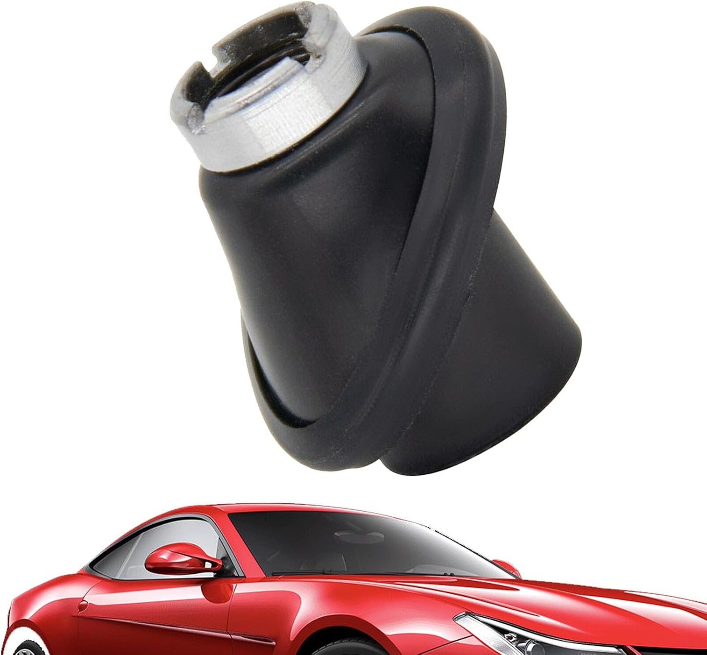 ya 6 8.14 Antenna mounting base adapter black for Toyota Tacoma 1995-2004. Antenna nut top cover.