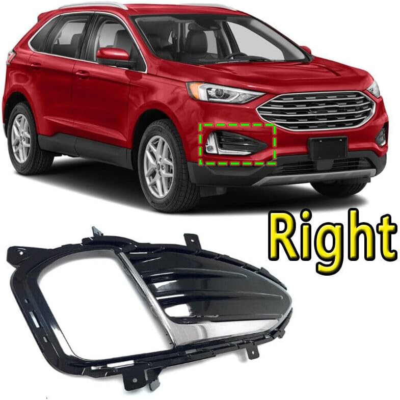 ya 2 8.15 Front drive side bumper fog light protective cover f for Ram e suitable for Ford Edge 2019-2022