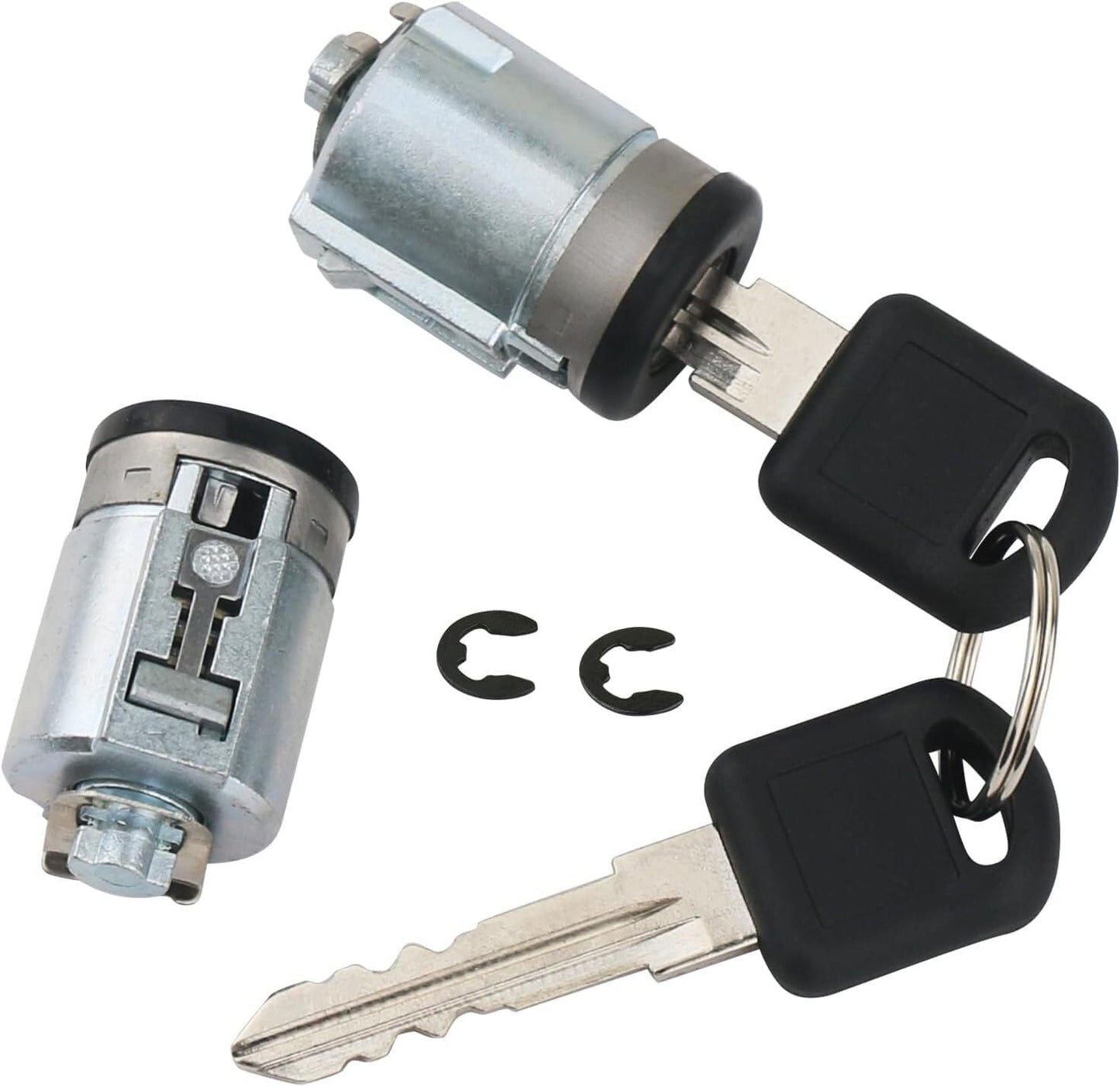 ya 2 8.15 Chome Outside Door Handle w/Lock Cylinder for Chevrolet 88-94 C1500 for GMC K1500