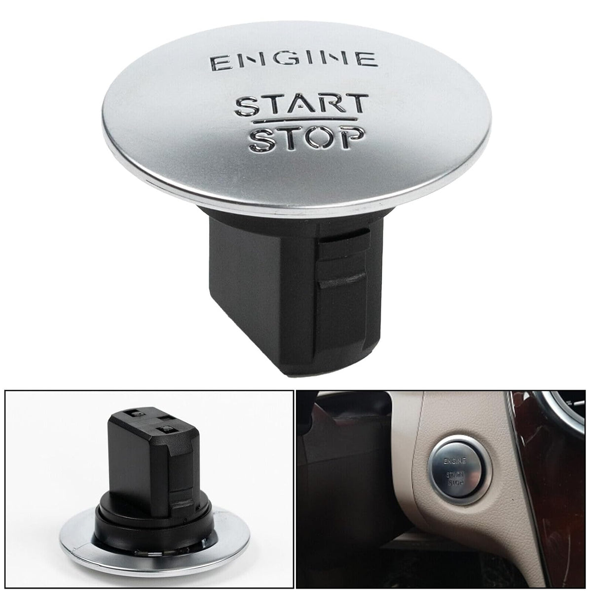 ya 5 8.10 for Mercedes-Benz OE Keyless Push Start Stop Button Go Engine Ignition Switch