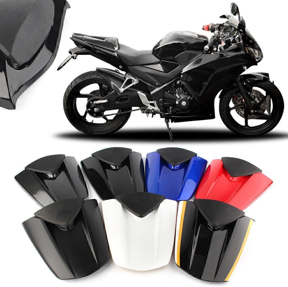 ya 23 10.7 baidi Fit for Honda CBR300R CB300F 2014 2015 2016 Rear Passenger for SEAT Cowl Cover Black