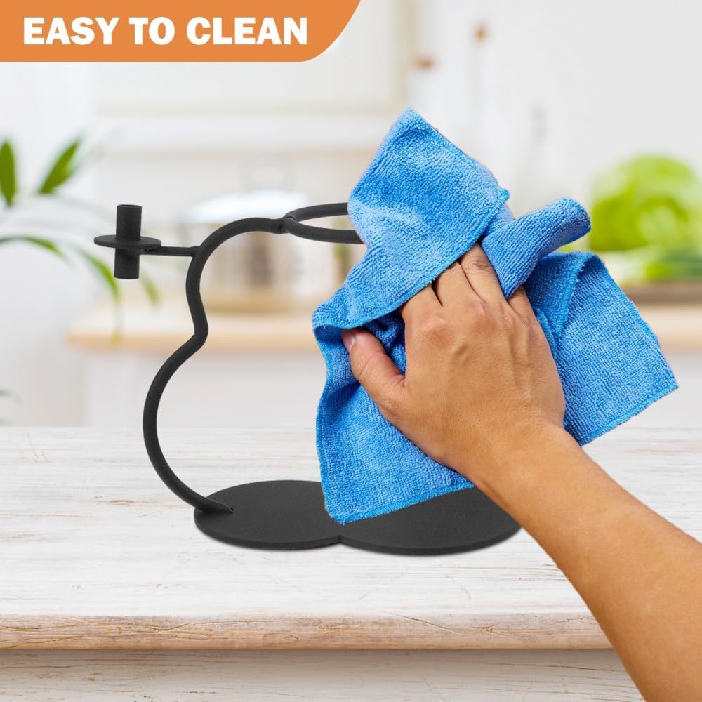 ya 26 10.21 baidi Tea Set Rack Cast Iron Teapot Holder Practical Filter Metal Infuser