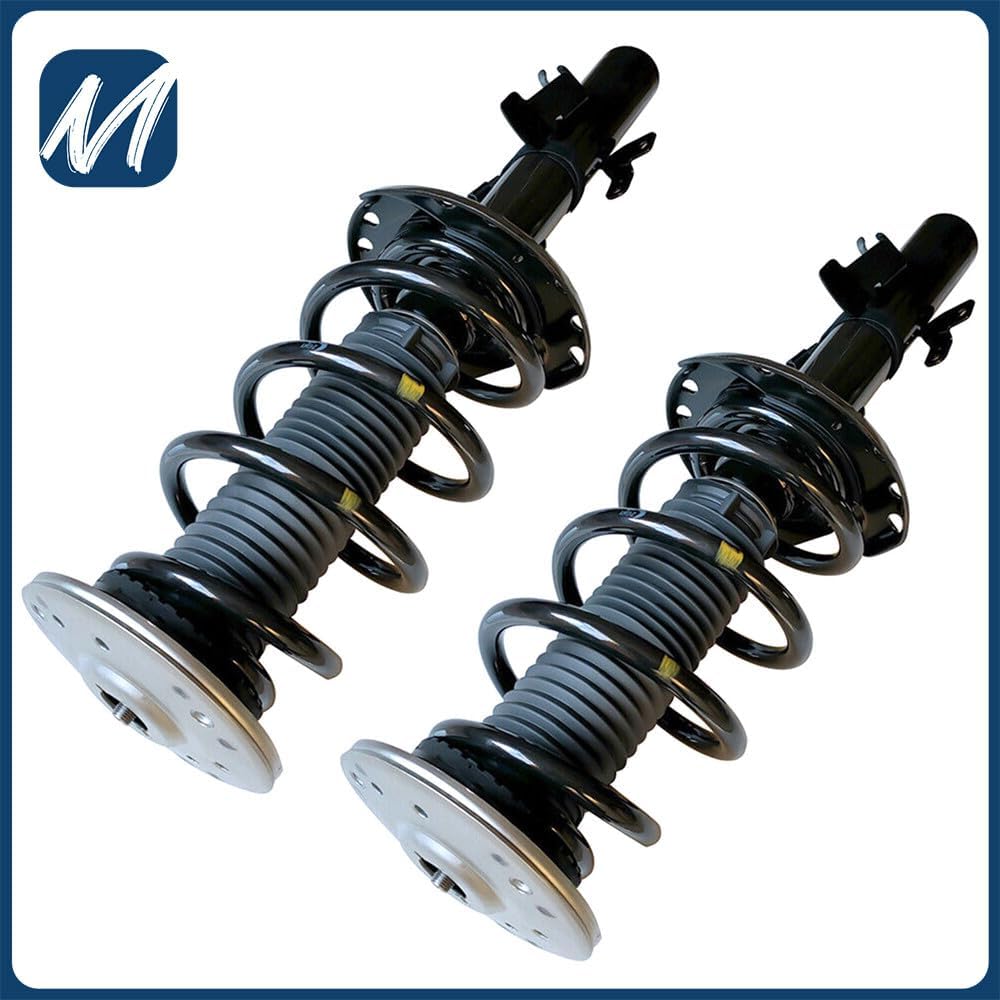 ya 12 10.8 baidi Pair Front Shock Struts Coil Assembly W/Magnetic for Range Rover Evoque L538 12-