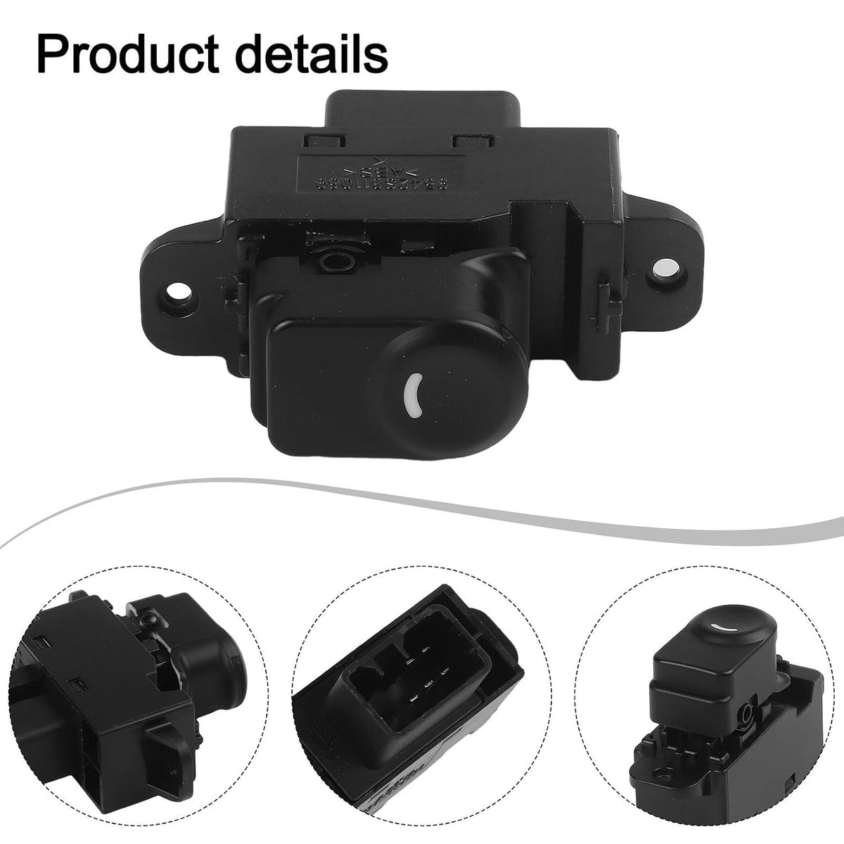 ya 23 10.7 baidi for for Hyundai for Accent Window Lifter Switch Button Black Plastic Part