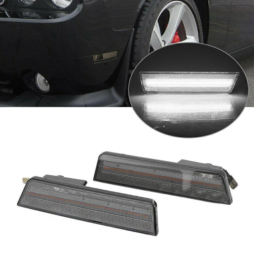 ya 9 10.24 for 2008-2014 2009 2010 for Dodge for Challenger Auto LED Front Side Marker