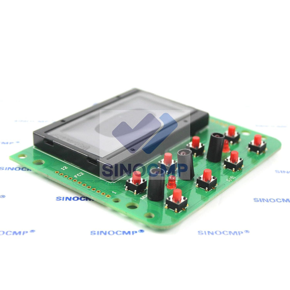 ya 16 10.20 baidi Excavator Monitor LCD Screen YY59S00003F2 for Kobelco SK200-6E SK230-6E SK250-6E