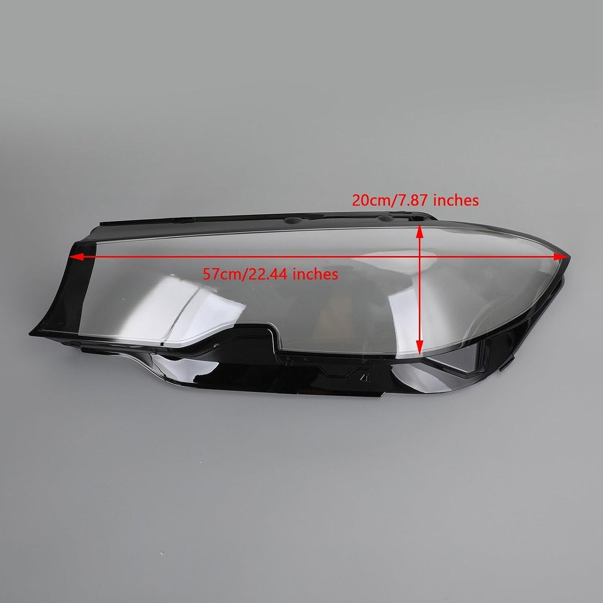 ya 10 9.16 zhengce 2x front headlights headlight glass cover for BMW 3 Series G20 G21 2019-202