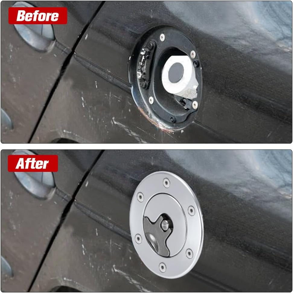 ya 5 8.10 Billet Aluminum Aircraft Style Fuel Cell Gas Cap With 6 Hole Anodized ID. 64MM