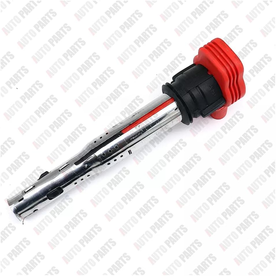 ya 9 10.24 4 ignition coils red compatible with for Audi S4 S5 A6 S6 A7 Q7 3.0T 4.2 5.2-