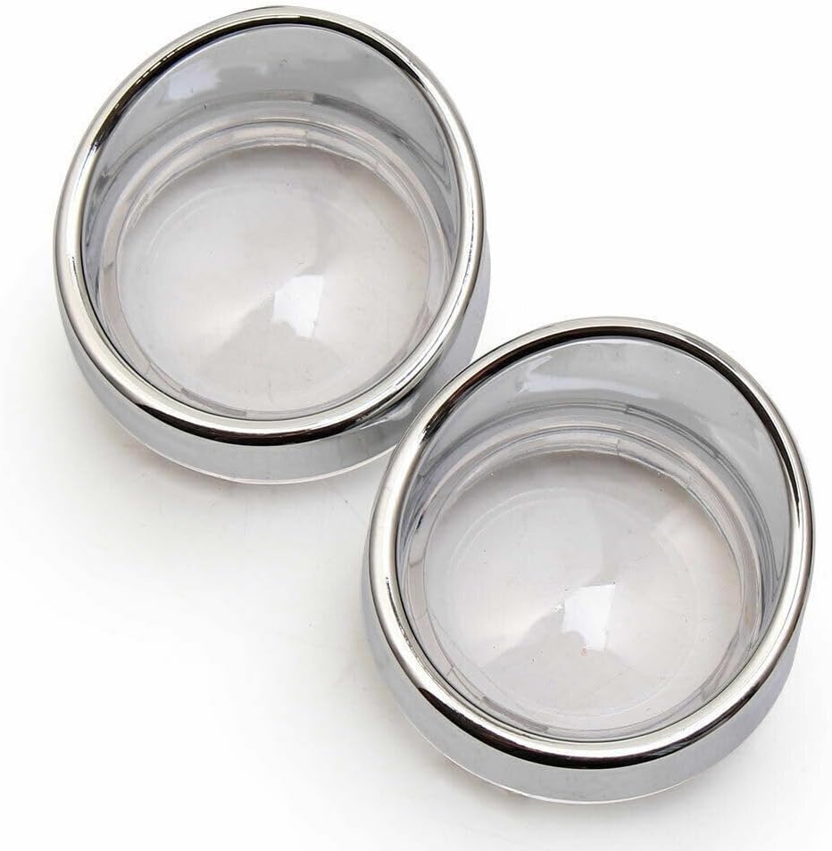 ya 4 8.8.2 2-inch turn signal light transparent lens cover f for Ram e sun visor suitable for Harley Touring Road King