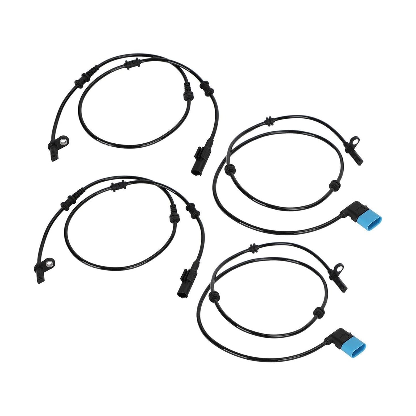 ya 2 8.15 4* Front and Rear ABS Wheel Speed Sensor for Mercedes W176 2469059402 2465402510 TP2