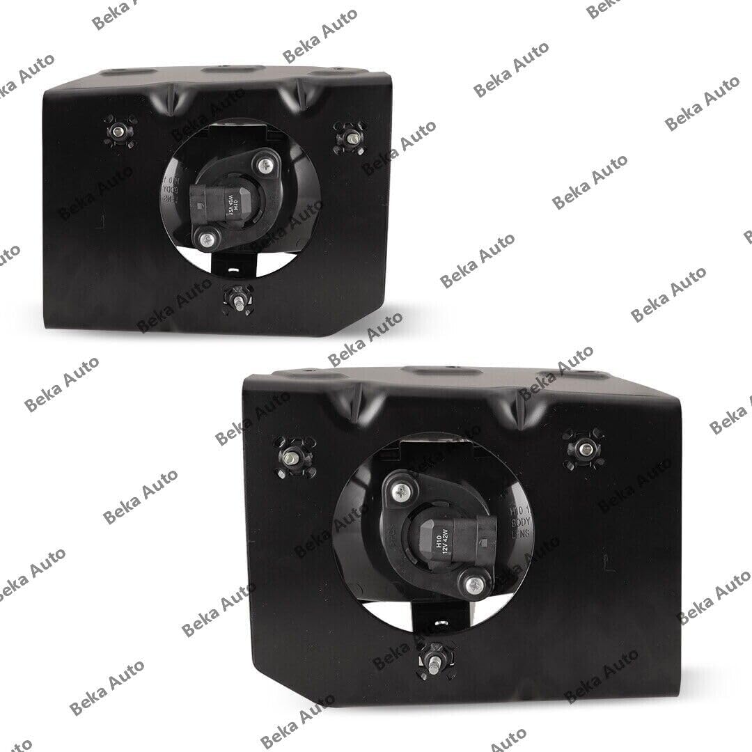 ya 2 8.15 A pair of transparent lens anti-collision fog lights and front wheel drive lights suitable for Ford F-150 1999-2004