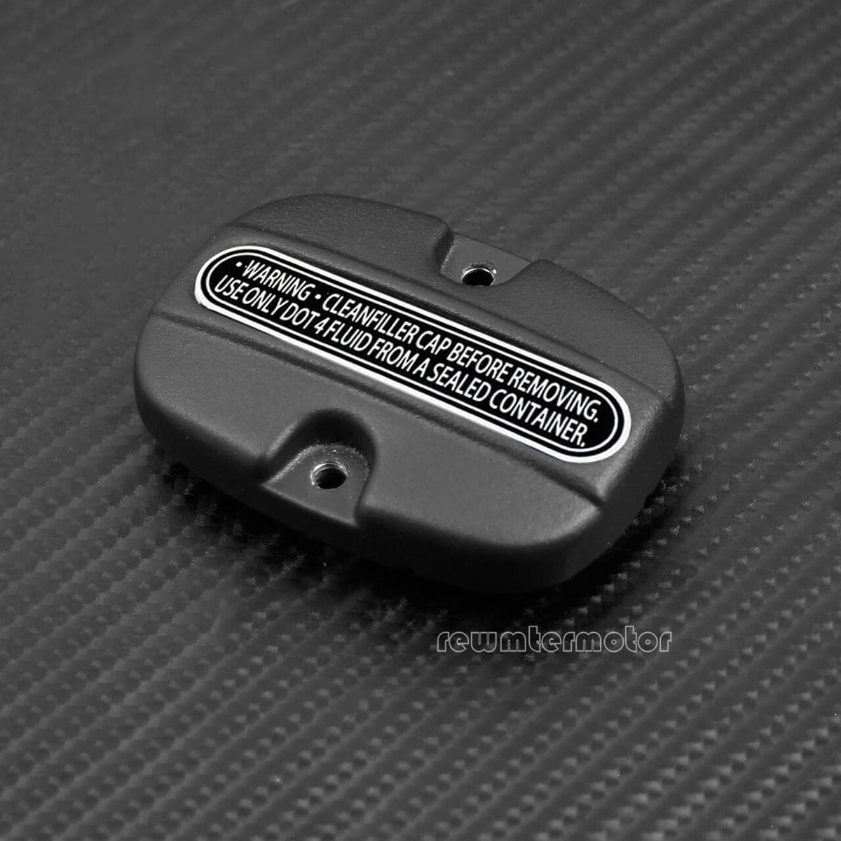 ya 28 10.13 zhengce Matte Rear Brake Master Cylinder Cover Fit for Harley Touring Road Glide 2