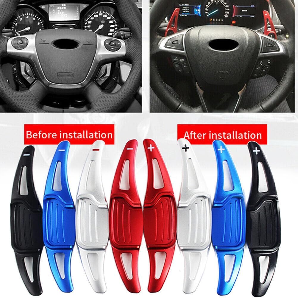ya 10 9.16 zhengce Fit for Ford Mondeo 2013-2019 Aluminum Steering Wheel Shift Paddle Shifter