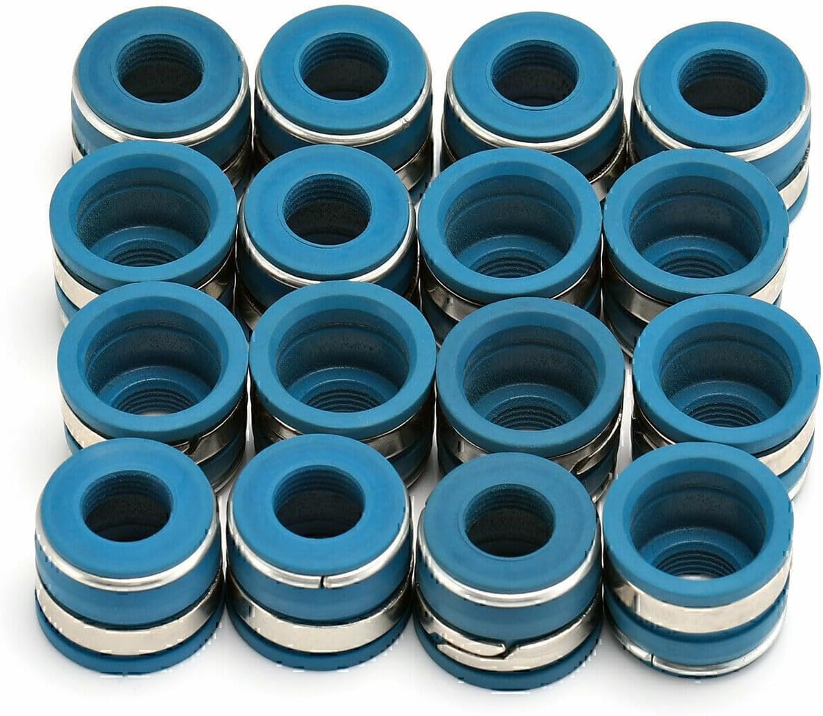 ya 10 9.16 baidi SBC for Chevy for Chevrolet Small Block Perfor for MAN ce VITON Valve Stem Seal -Set of 16*