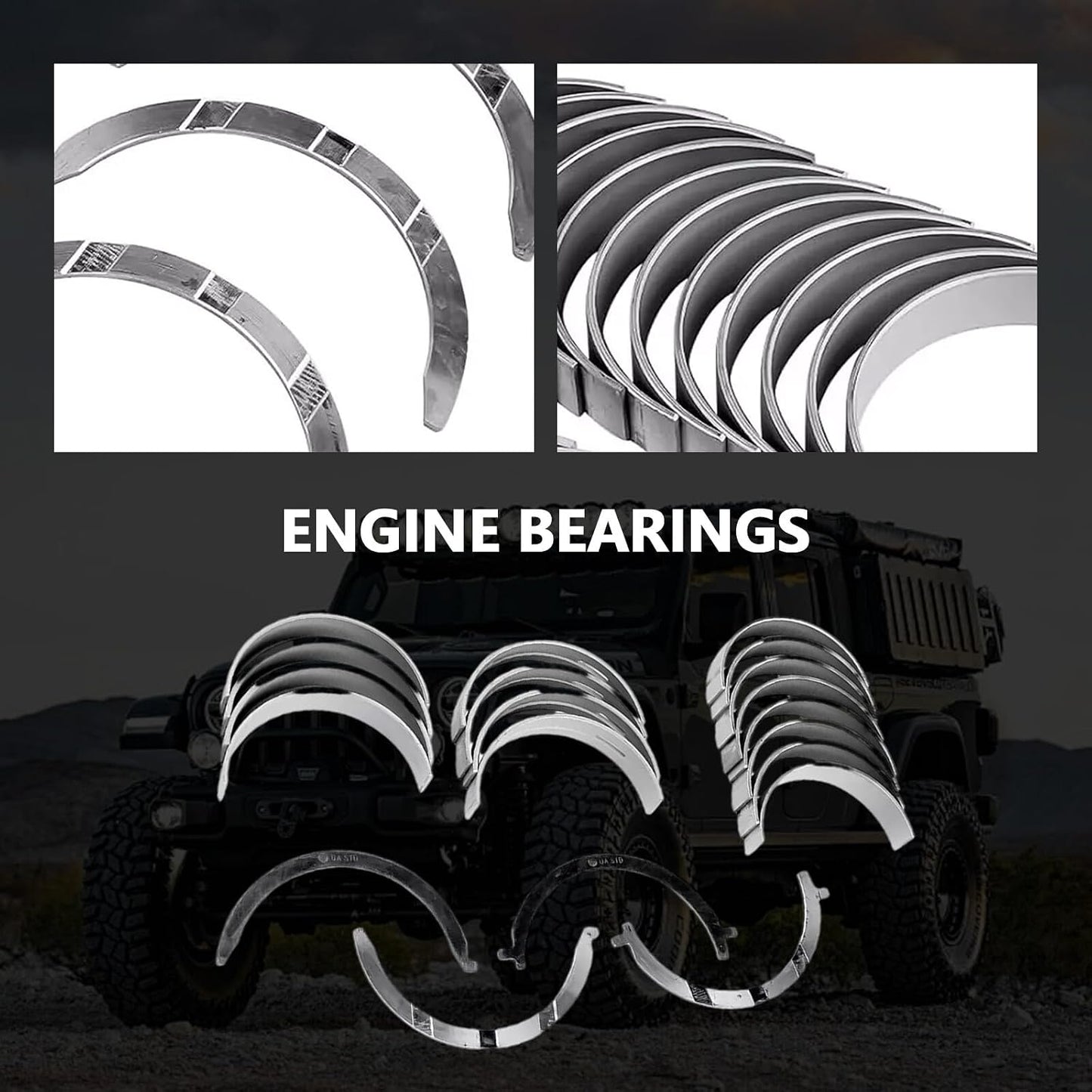 ya 5 8.24 baidi Engine Bearings 68229163AA for Jeep for Grand Cherokee for Ram 1500 3.0L Diesel 2014-uu