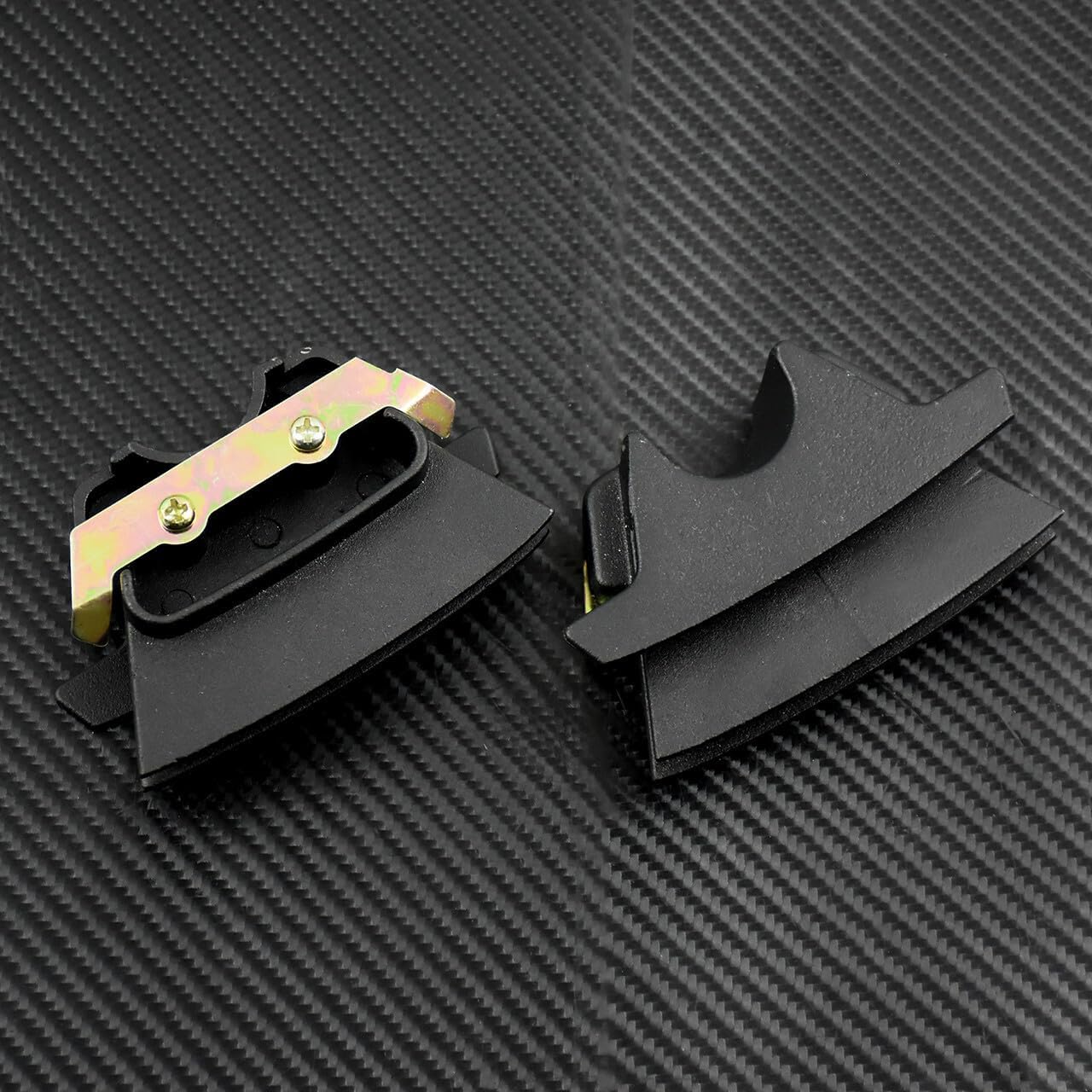 ya 2 8.15 Black Finned Spark Plug Covers Fit for Harley Touring Road King 2017-24 Softail