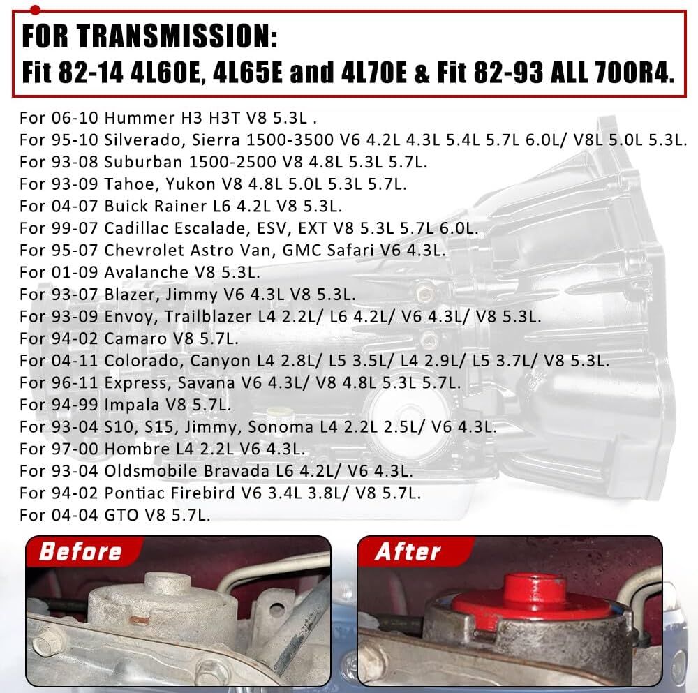 ya 10 9.16 baidi For 700R4 for Corvette SERVO 4L60E HD High Perfor for MAN ce 4L65E 4L70E 1982-2014