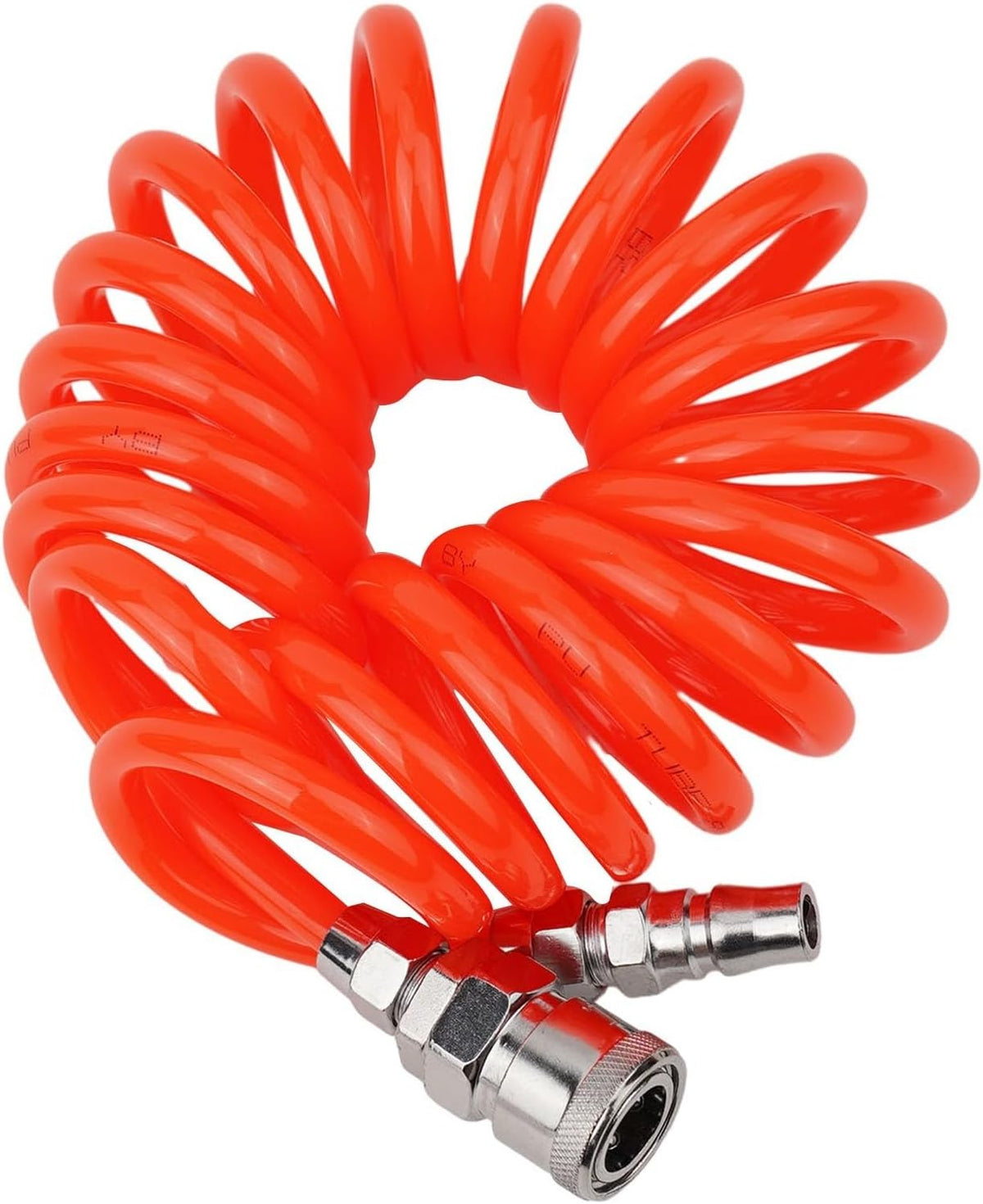 ya 14 9.20 baidi 8x5mm Air Compressor Hose Pneumatic PU Spring Tube 3 meters Long-1