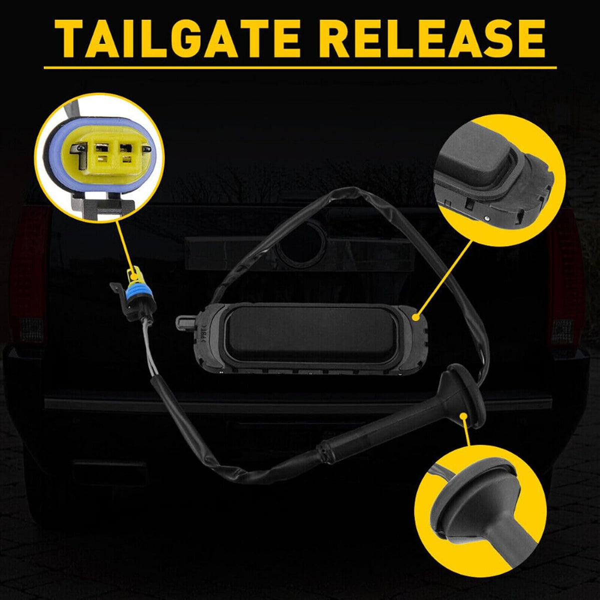 ya 13 9.15 baidi Liftgate Tailgate Hatch-Release Button Switch for GMC for Chevy for Cadilla