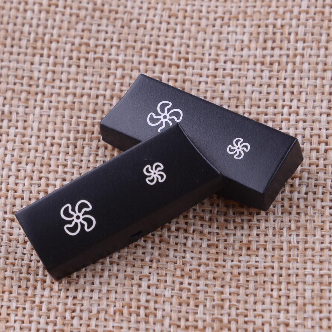 ya 6 8.24 baidi 2pcs Car Climate Control Fan Speed Switch Button Cover for BMW 5 Series F10 F11
