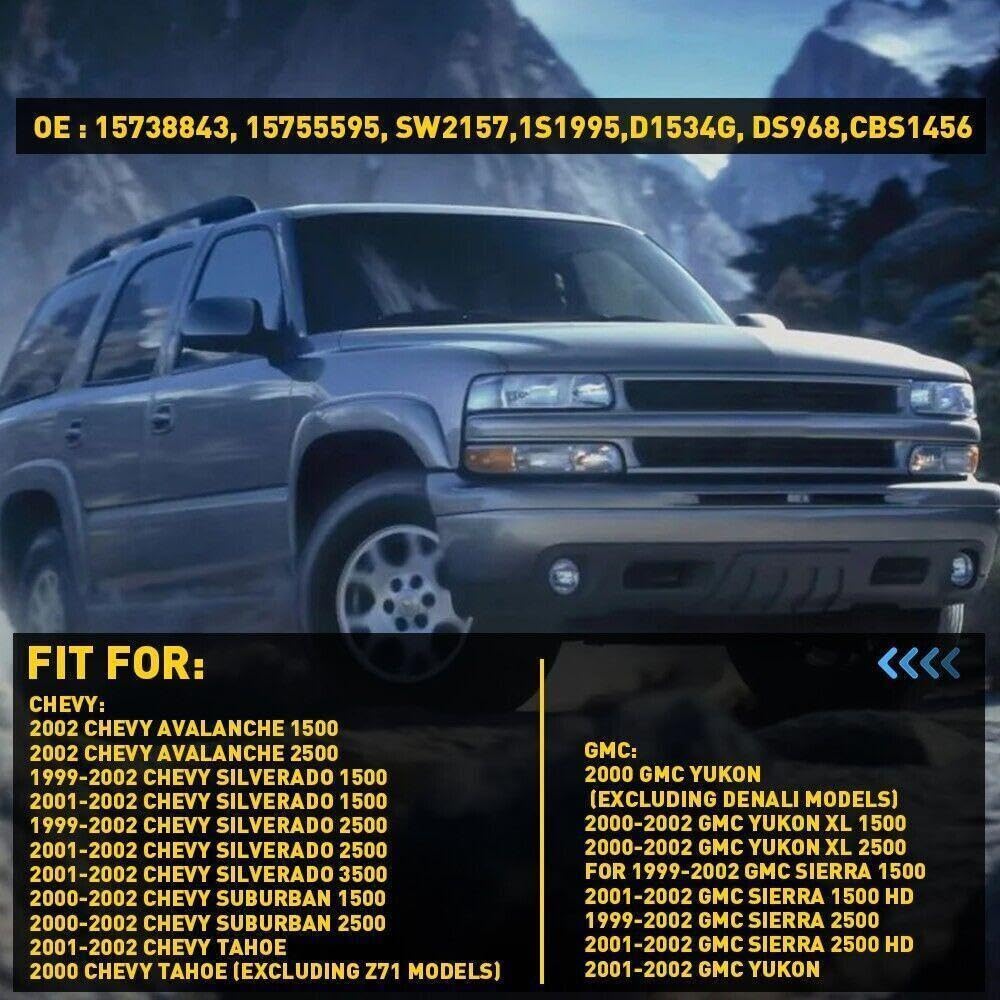 ya 5 8.10 1999-2002 for Chevrolet for Silverado Suburban Tahoe for Sierra Headlight Switch Blue LED