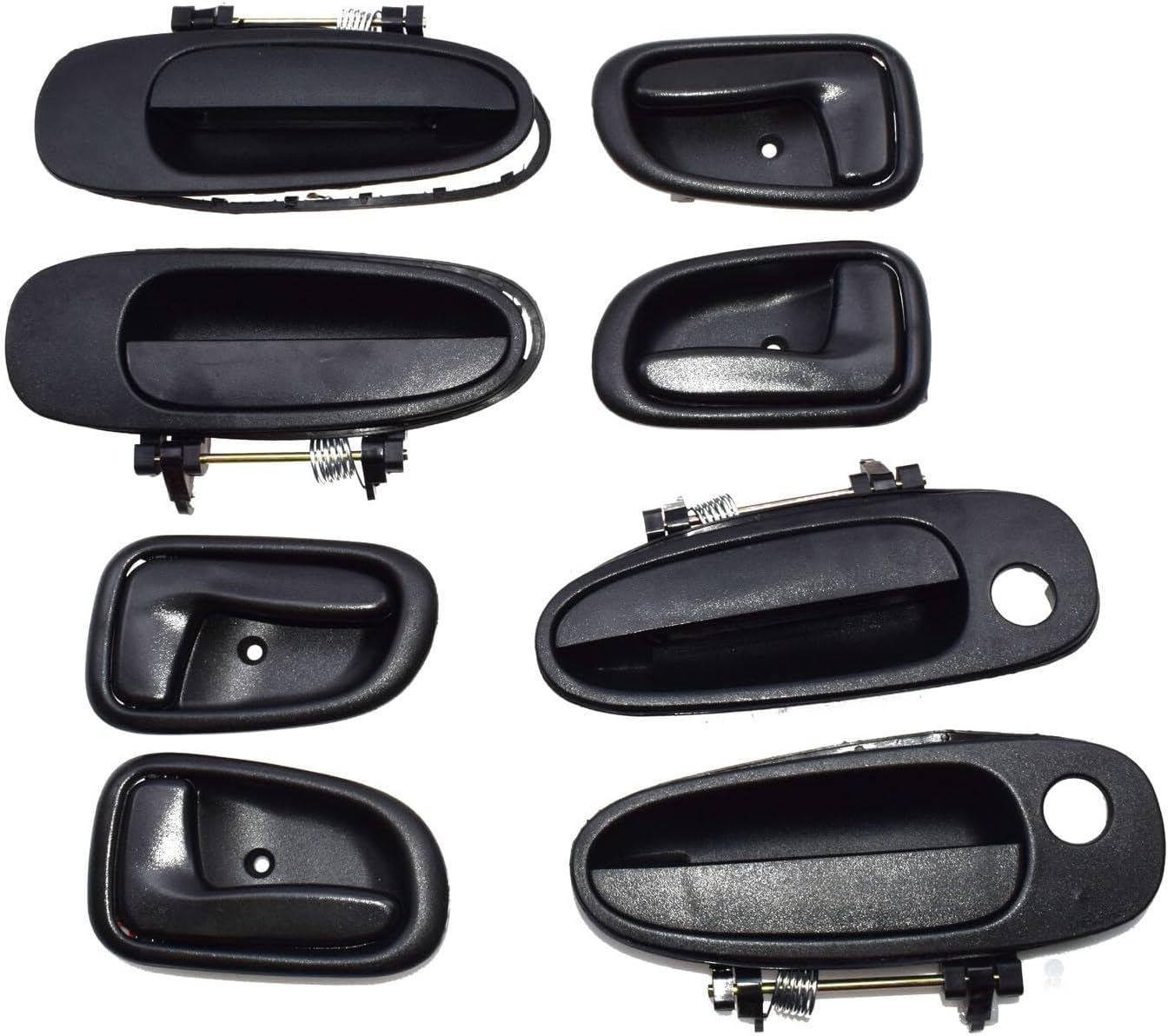 ya 2 8.15 Door Handle Black Outside Black Inside Kit Set 8 for Toyota for Corolla 6920512130