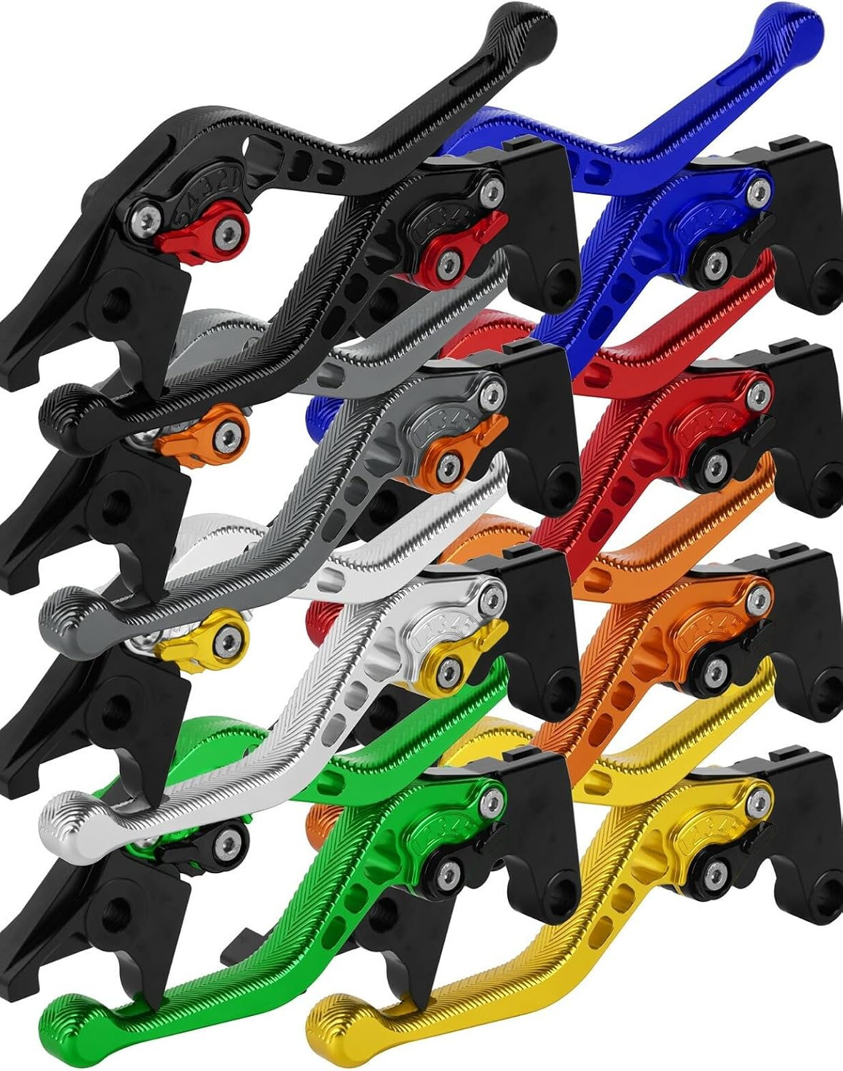 ya 5 8.10 for Kawasaki 300X 2017-2020 19 18/Z250 2013-2014 3D Brake Clutch Levers