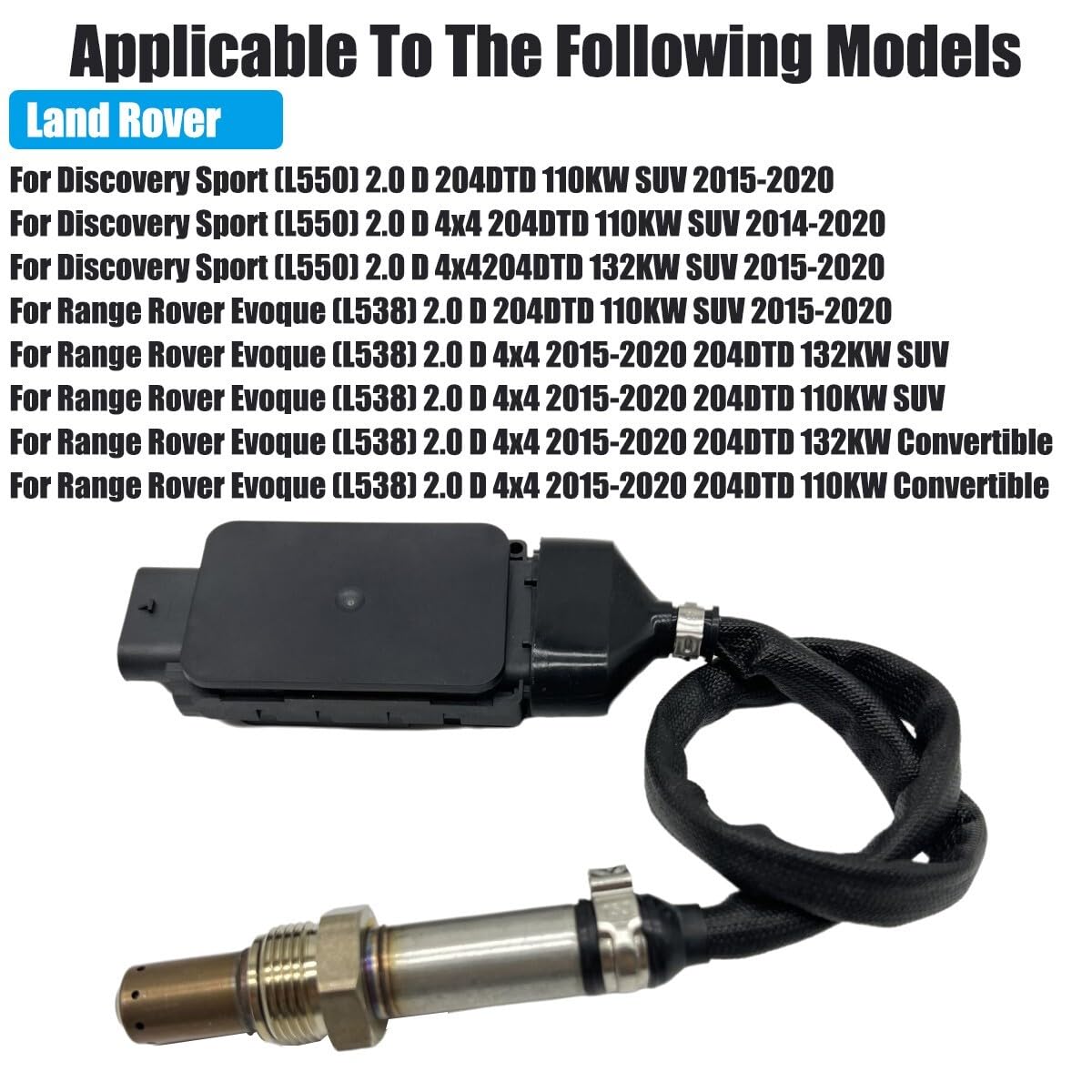 ya 9 10.24 NOx Sensor GH22-5J299-AD Compatible with Discovery for Range Rover -