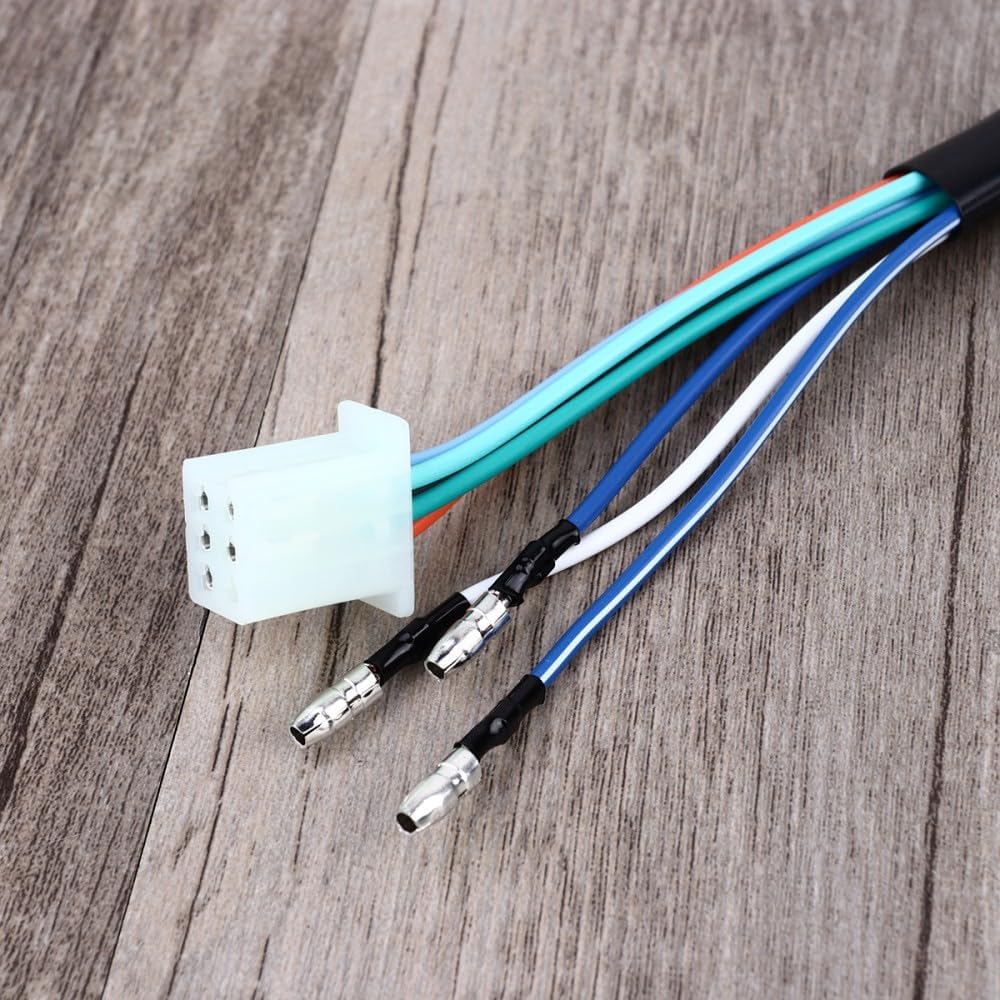 ya 4 8.14 Durable Motorcycle Function Switch Handlebar Switch Turn Signal Horn Light Left