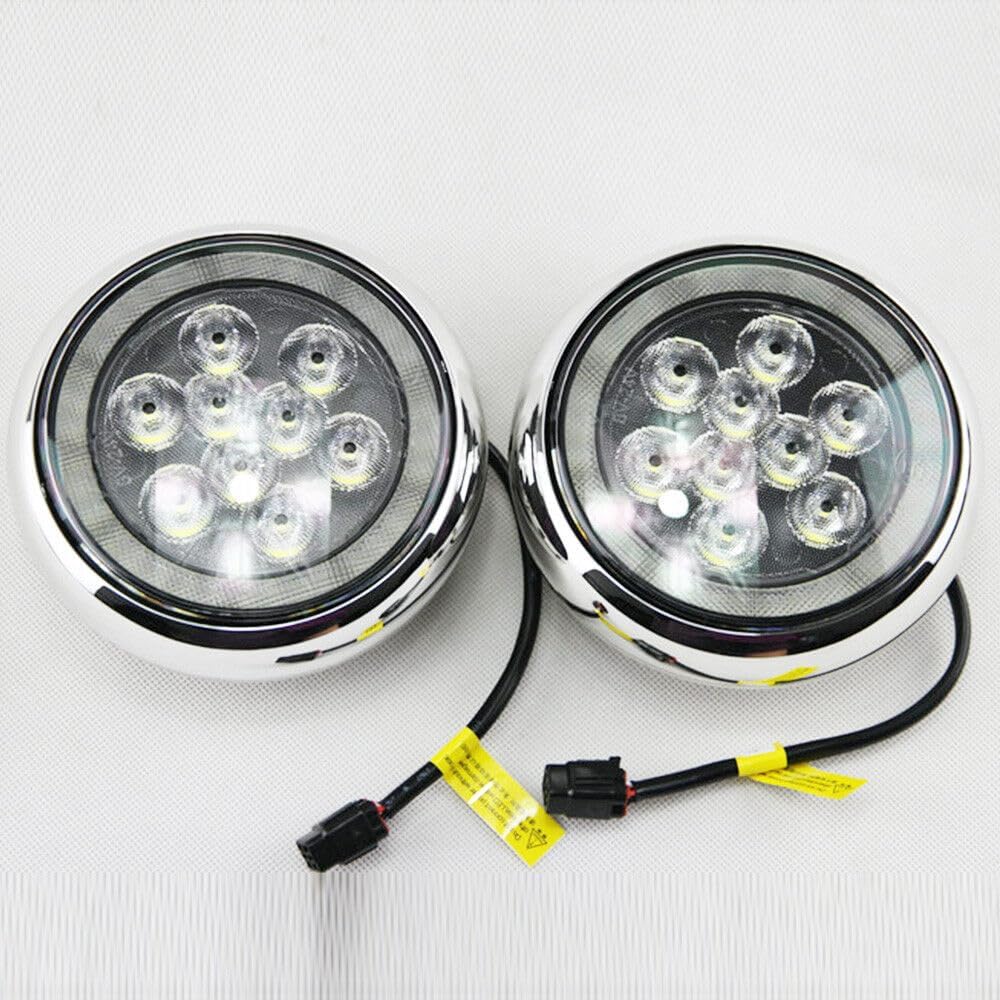 ya 7 8.24 baidi DRL Halo LED Chrome Rally Fog Light for 17-22 for Mini Country for MAN F60