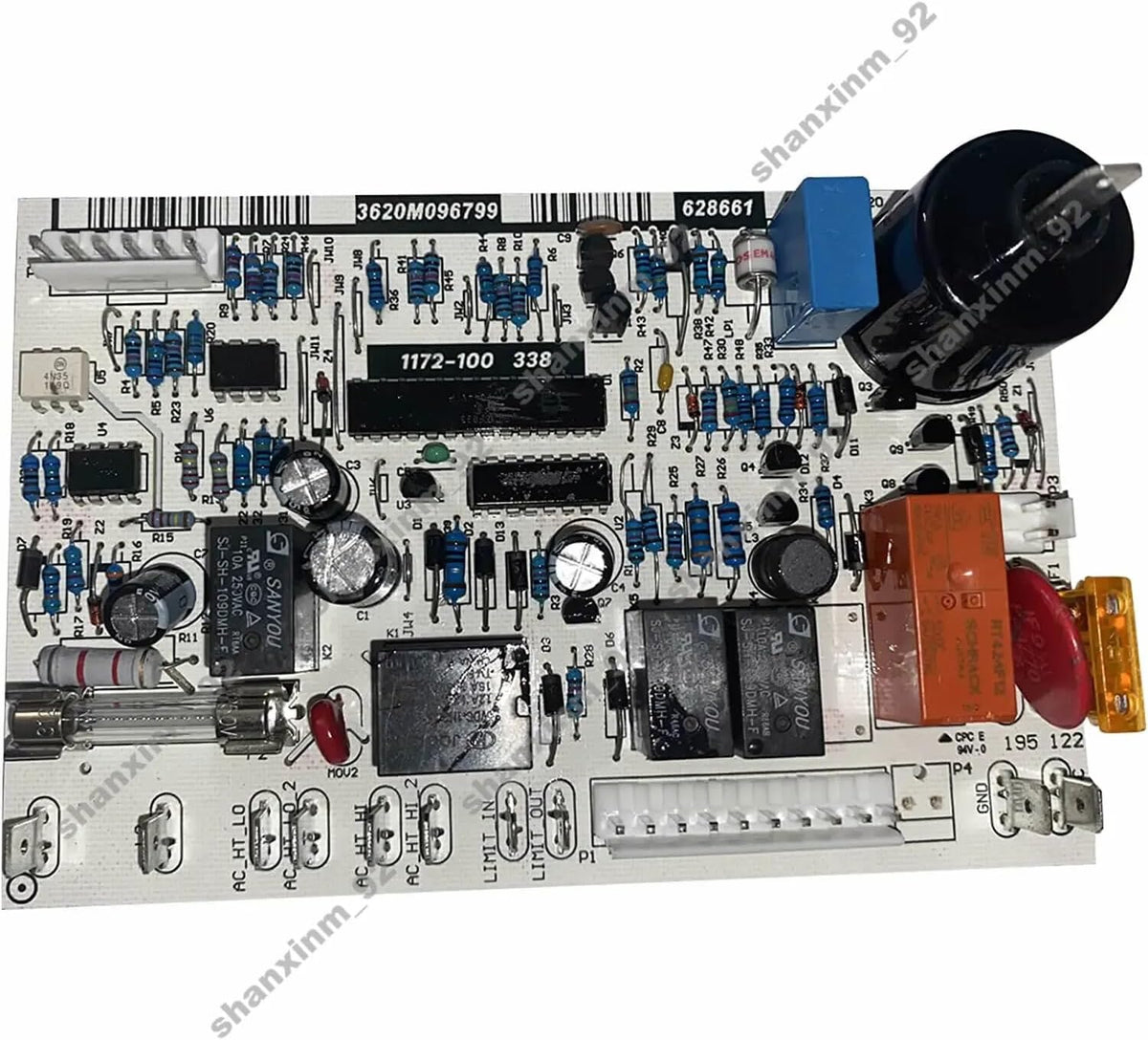 ya 10 9.16 baidi for NORCOLD 628661 Refrigerator Power Supply Circuit Board 1200/1210/2117 Series