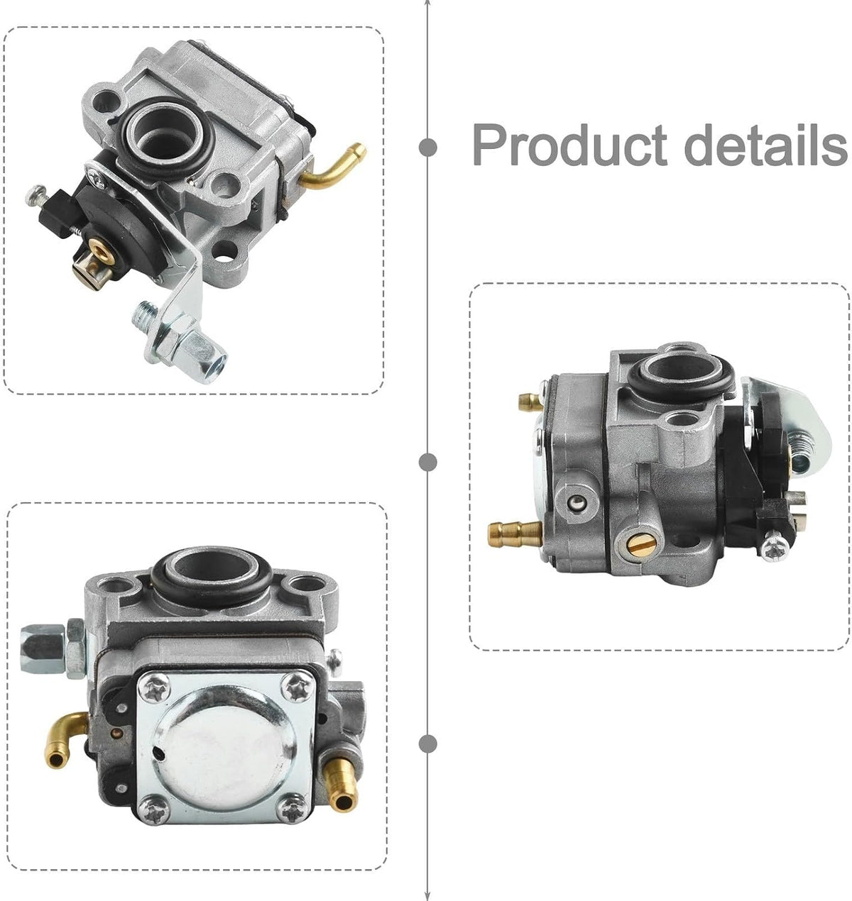 ya 26 10.21 baidi Carburetor for TTK587GDO 4 in 1 Multi Tool Replacement String Trimmer Parts