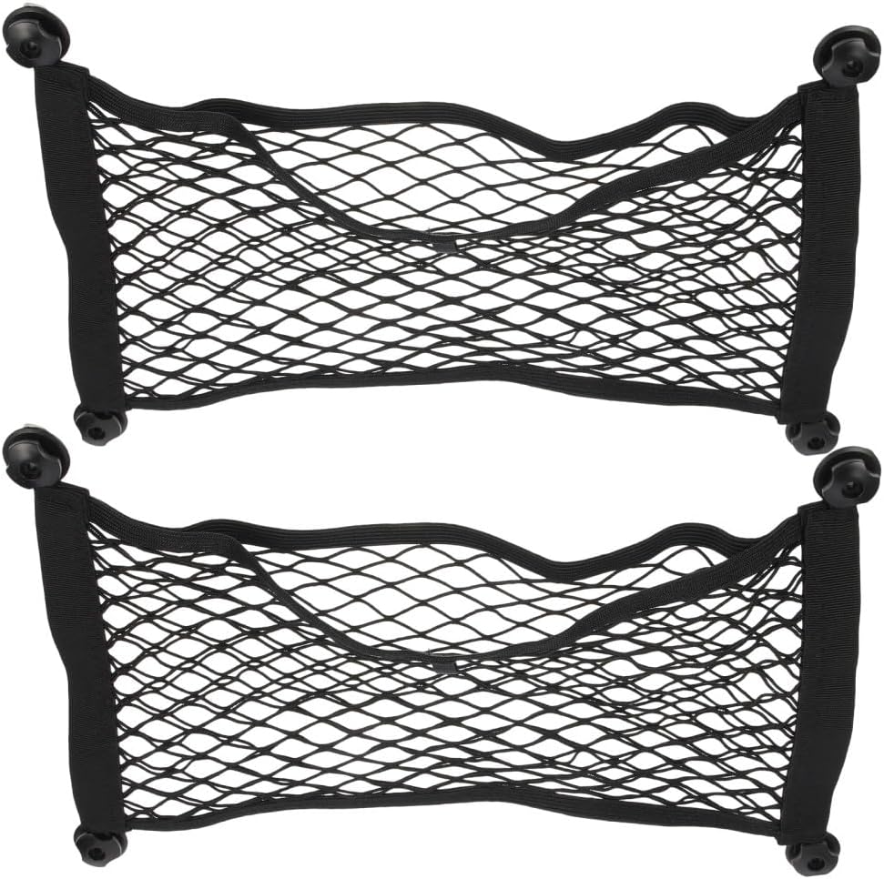 ya 2 8.15 2 Pcs for SEAT Accessory Office Travel Net Holder for Car Storage Mesh Bag