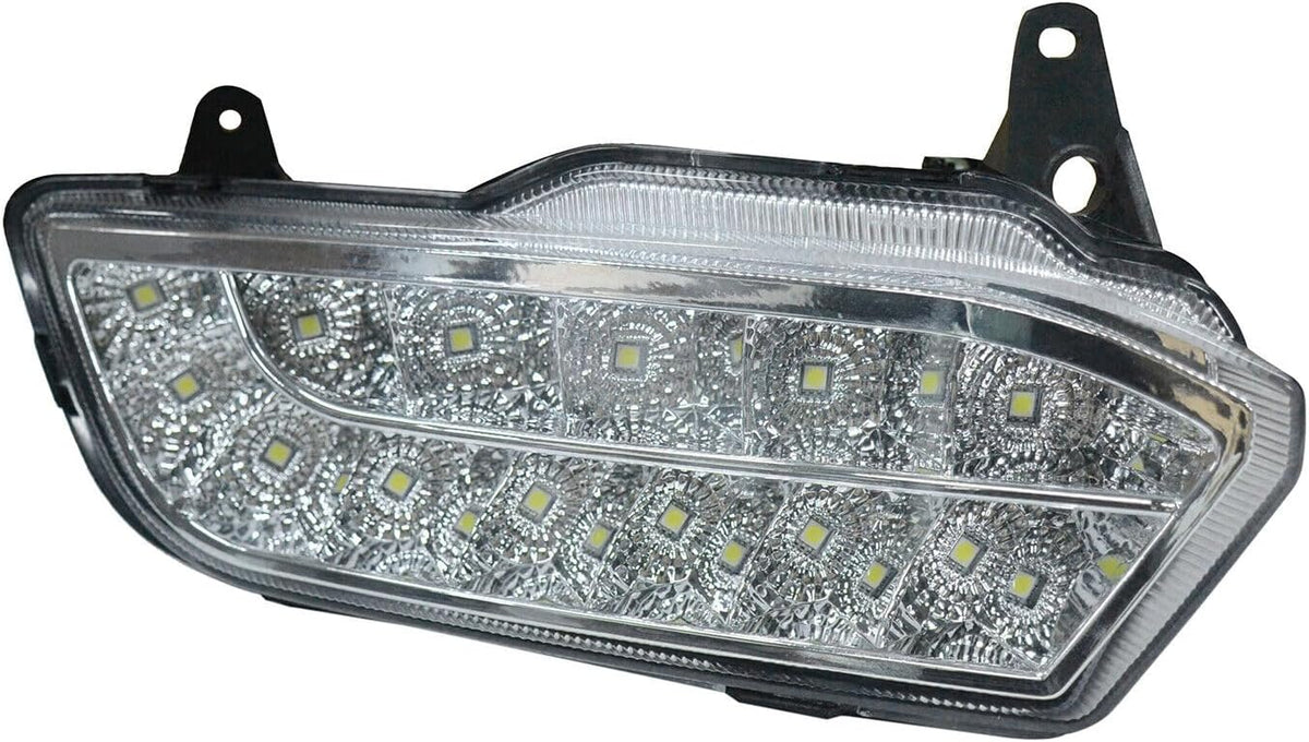 ya 10 9.16 zhengce Front Left Bumper LED Fog Light Lamp Passenger Side For 14-16 for VW Polo 6