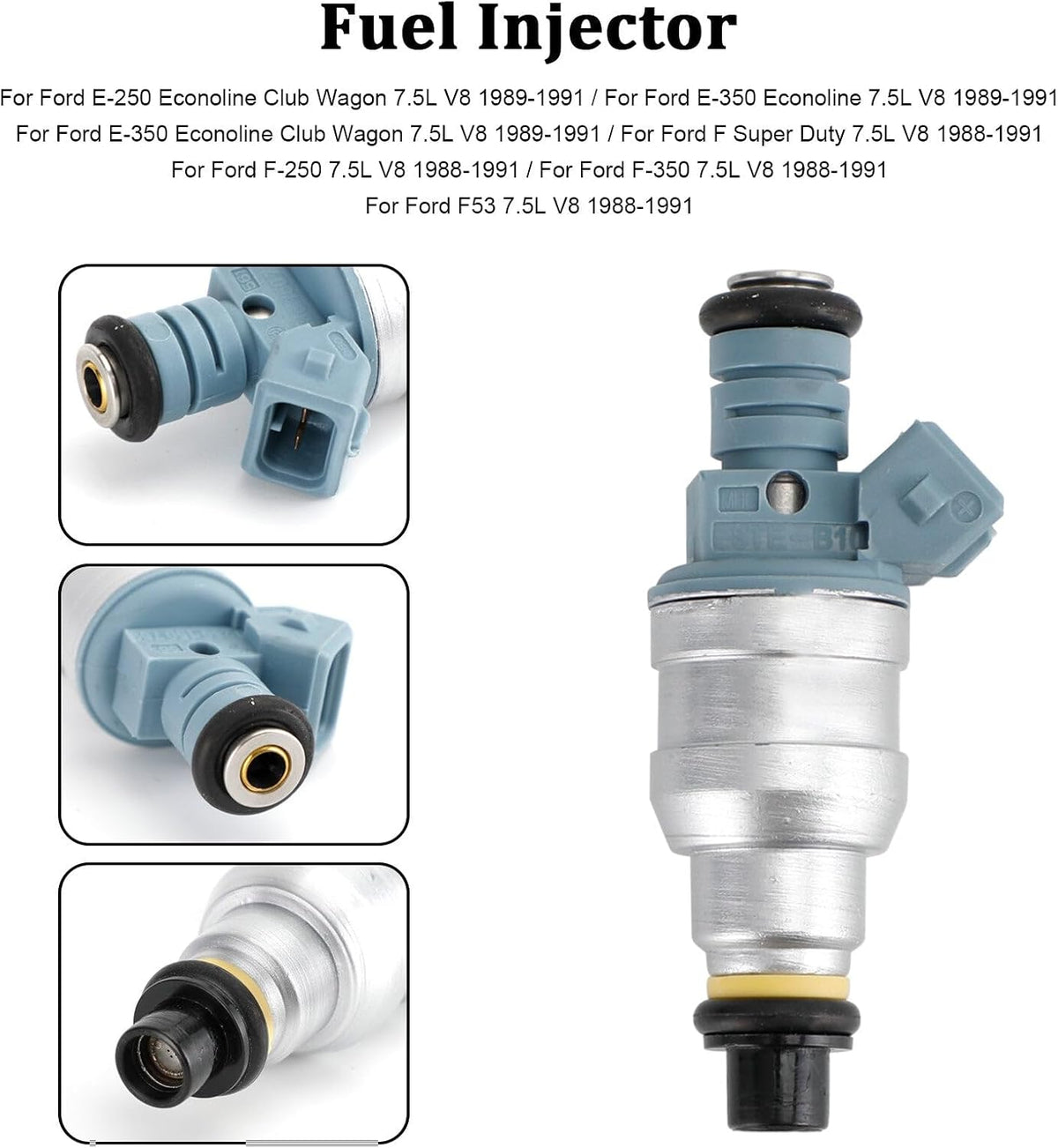 ya 14 9.20 zhengce 1PCS Fuel Injector 0280150759 for E-250 E-350 7.5L V8 1988-1991 822-11120-1
