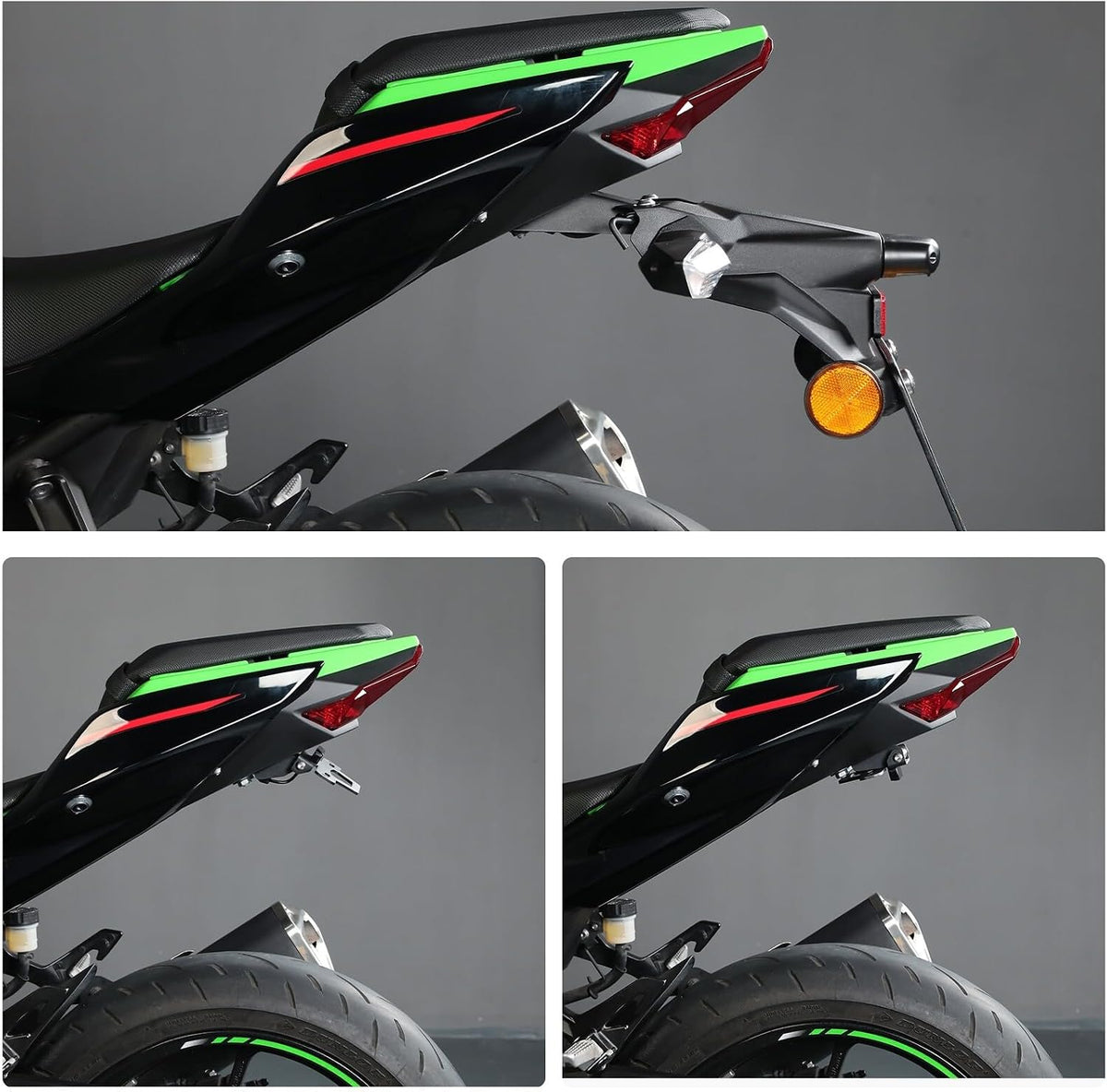 ya 13 9.15 baidi for Suzuki Hayabusa GSX1300R 2008-2020 Foldable Fender Eliminator Rear Tail Tidy