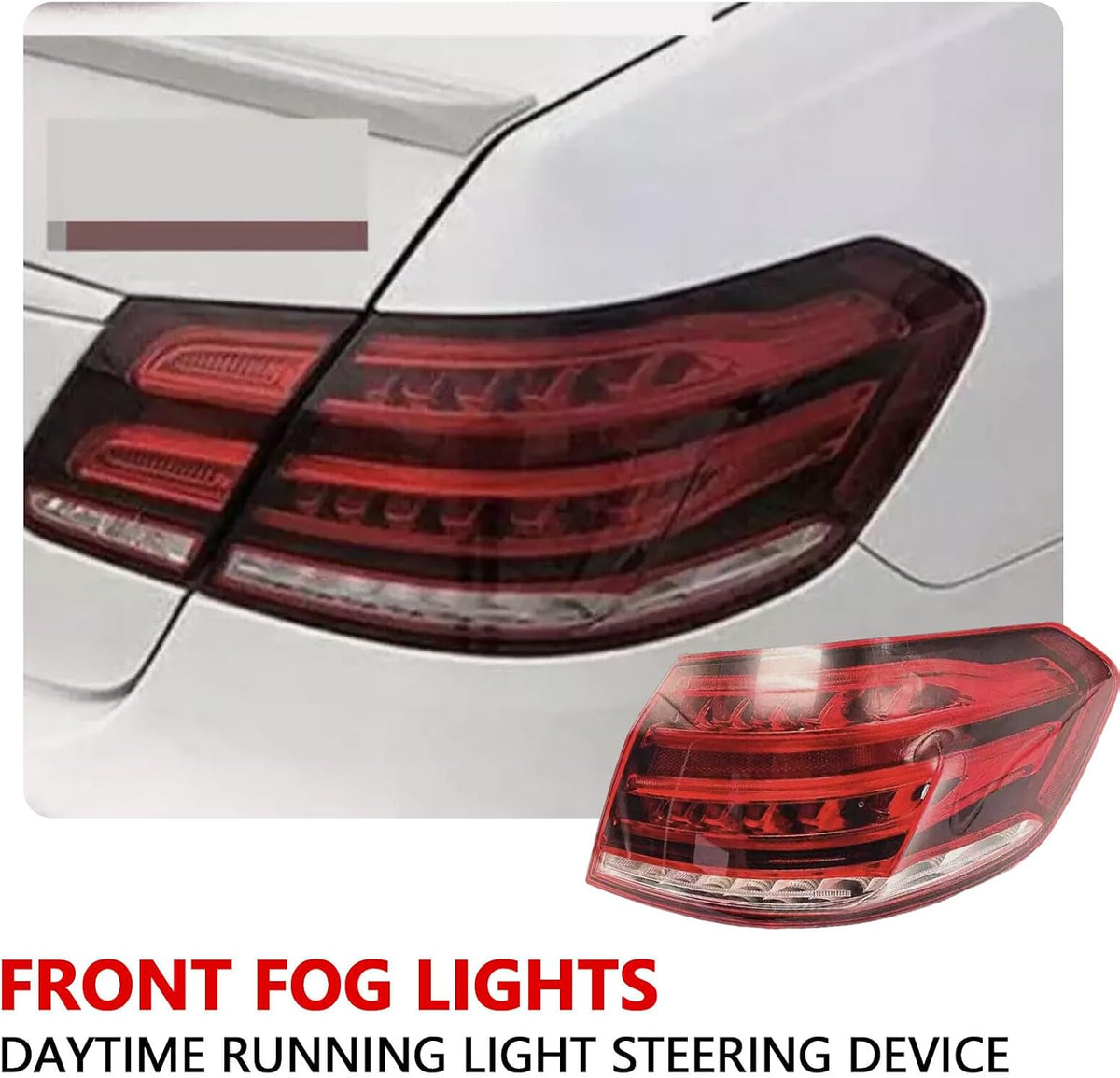 ya 10 9.16 zhengce Suitable for Mercedes-Benz E-Class W212 2014-15 LED right outer taillight a