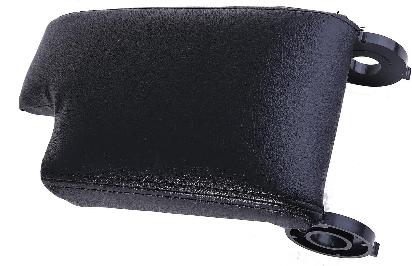ya 4 8.24 baidi Black Armrest Center Console Lid Cover Leather Synthetic for 1999-2004 for BMW E46