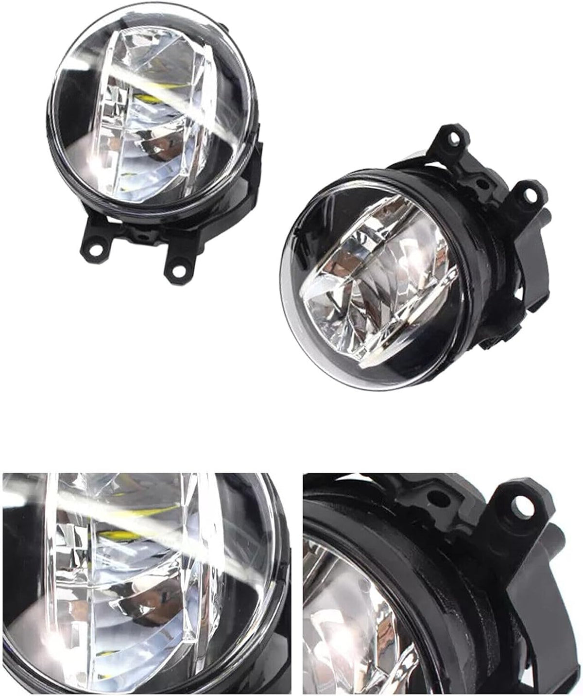 ya 9 10.24 2PCS LH & RH Pair LED Fog Lights Replacement Bumper Lamps for Toyota for Le