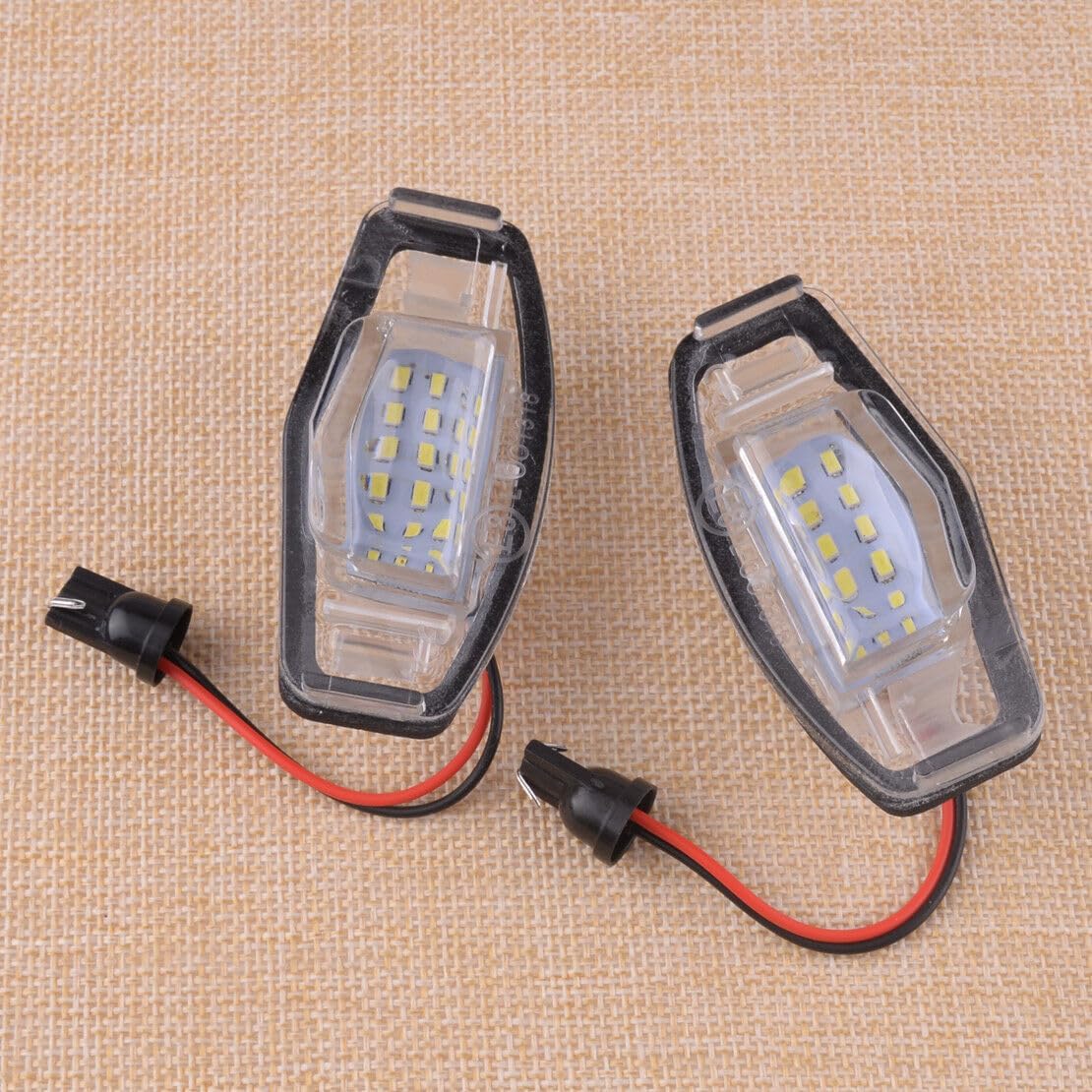 ya 4 8.14 Suitable for Honda Civic Si Sedan 13-15 White LED License Plate Light Number Light 2 pcs